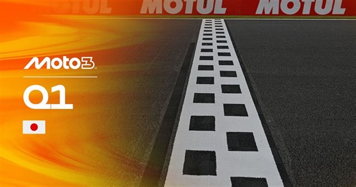 第１７戦日本ＧＰ『Moto3™クラス』～公式予選１