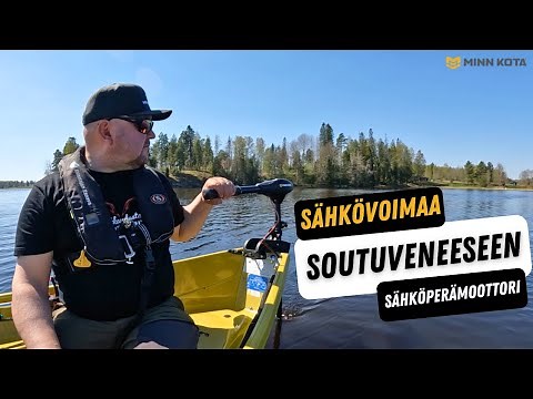 Sähköperämoottori soutuveneeseen | Sähkövoimaa soutuveneeseen
