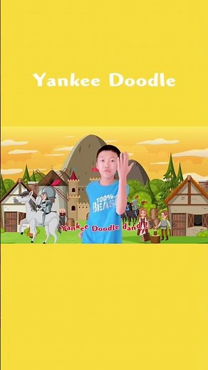 Yankee Doodle#nurseryrhymes #kidssongs #nurseryrhymesandkidssongs #yankeedoodle#rhymes#rhymesenglish