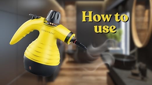 How to use COMFORDAY Portable Steam Cleaner?