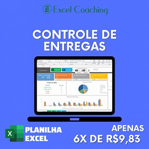 Planilha Controle de Entregas em Excel VBA - Excel Avançado