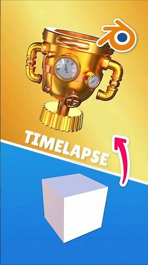 Creating 3D Trophy in Blender