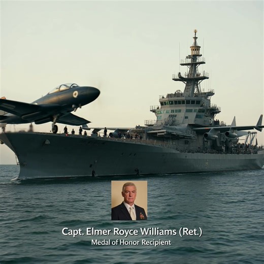 Tonight during the State of the Union, our nation paused to honor extraordinary courage. The United States Navy proudly recognizes Capt. Elmer Royce Williams (Ret.), Medal of Honor recipient. His heroism embodies the fighting spirit and enduring legacy of the United States Navy. | Histroys Mosaic
