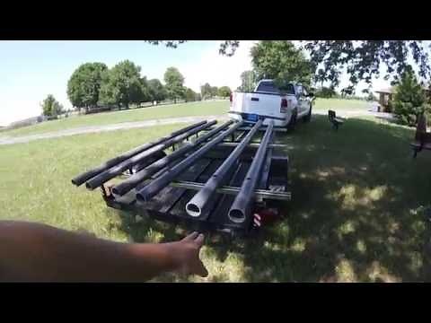 DIY CUSTOM TANDEM KAYAK TRAILER