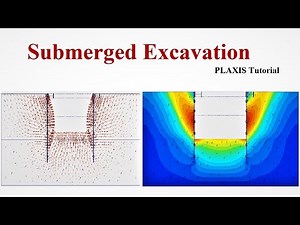 PLAXIS Tutorial Lec 03 Submerged Excavation | Geotech with Naqeeb