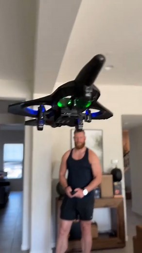 1.8K views | This RC fighter jet drone is perfect for kids—easy control, bright LED lights, and exciting flips in the air. A fun mix of education and entertainment in one toy. | 0Mantrate、 | Facebook