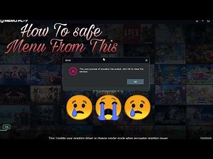 How To Get Rid Of This Error || Memu Core Processor Ended || Do This And Save Your Data Now ||