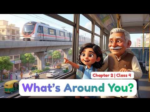 📚 NCERT Class 4 EVS Chapter 2 – Exploring Our Neighbourhood | Animated for Kids | Moyna’s Learning