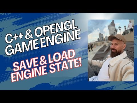 Live Coding Talk & Adding ANIMATION to C++ Game Engine Development / OpenGL, C++ AI