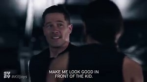 If you don't want to be Dutch's next training partner, then you better watch the latest Killjoys online & On Demand now: syfy.tv/2MS1r43 | Killjoys