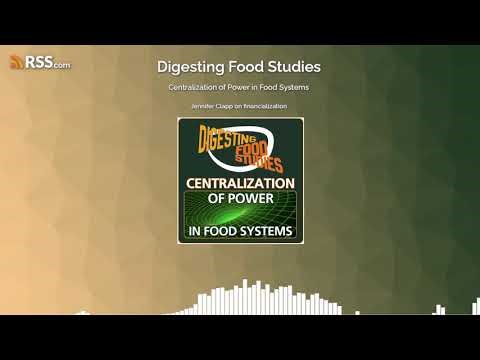 Centralization of Power in Food Systems