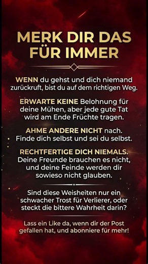 Merk dir das für immer: Lebensweisheiten, die dein Leben verändern!