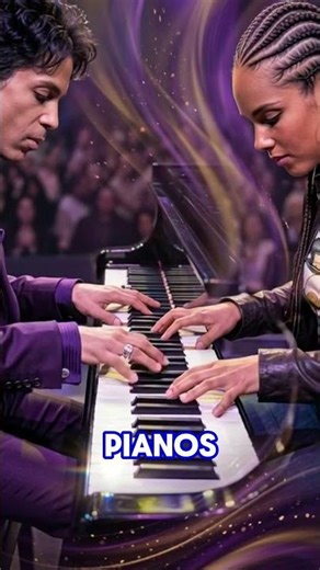 Prince & Alicia Keys Piano Duet That Shocked 18,000 People #prince #aliciakeys #shorts