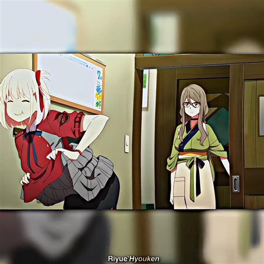 Ada-ada saja kelakuannya Chisato 🤭🗿 #lycorisrecoil #chisatonishikigi #anime #animeedit #fyp