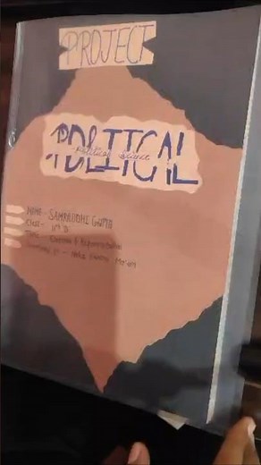 "ELECTION & REPRESENTATION" CLASS 11 PROJECT FILE OF POLITICAL SCIENCE #politics #project #cbse