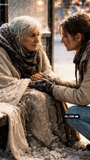 I Took an Elderly Homeless Woman Home on Christmas Eve—Three Days Later, a Luxury SUV Stopped Outside My House Since my husband passed three years ago, life had become a constant calculation—groceries or heat, shoes or rent. There was no safety net. Just me, my mop, and my determination to keep my children warm and fed. Halfway down Maple Street, I saw her. An elderly woman sat slumped against a bus stop bench, wrapped in blankets so thin they offered almost no protection. Snow clung to her hair