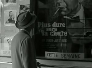 We mourn the passing of legendary, influential, and iconoclastic film director Jean-Luc Godard. He ushered in the French New Wave era of filmmaking with Breathless (1960), featuring Jean-Paul Belmondo as a criminal who imitates his hero Humphrey Bogart. | Humphrey Bogart
