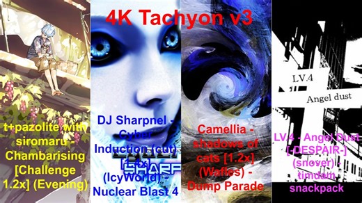 【OSU!代投】4K Tachyon v3 96.37