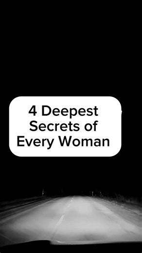 4 Deepest Secrets of Every Woman | Beyond words