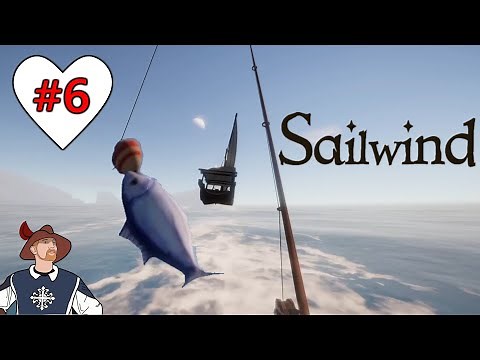 How I had the Best and Worst FISHING Adventure Ever! Immersive Sailing Simulator | Sailwind #6