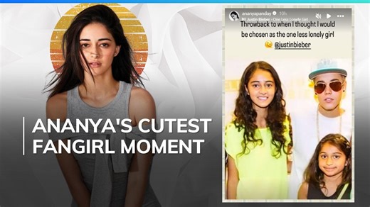 Ananya Panday shares then and now pics with Justin Bieber after meeting him at Anant-Radhika’s sangeet