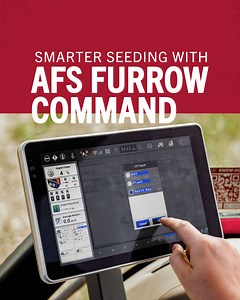 Case IH brings you smarter seeding with AFS Furrow Command! Make informed decisions and set the perfect downforce as you go, thanks to gauge wheel sensors that give you continuous real-time feedback. Learn more at: https://ow.ly/MmSQ50RaUlA | CASE IH