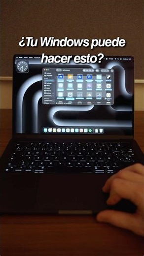 ¿Tu windows puede hacer esto? 🤔 #shorts #macbookpro #pc