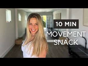 10 MIN MOVEMENT SNACK | Boost Energy, Core Strength, and Focus |The Shed Movement