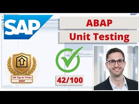 ABAP Unit Testing | Write automated tests for your ABAP code | ABAP Tip #42