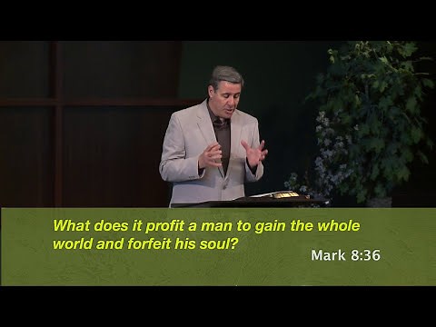 Sermon: "Saving Your Soul" on 1 Peter 2.24-25 (Pastor Colin Smith)