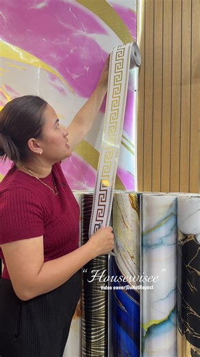 DIY Peel and Stick Marble Wallpaper for Home