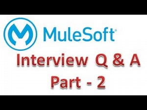 muleSoft interview questions and answers