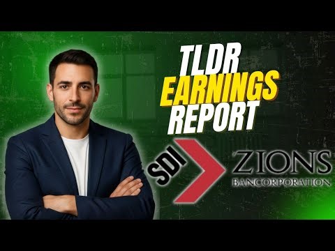 Steel Dynamics & Zions Just Beat Wall Street | TLDR Earnings