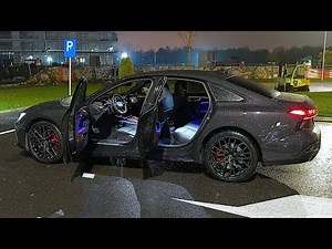 Audi A6 Sedan 2026 Night Lights Review