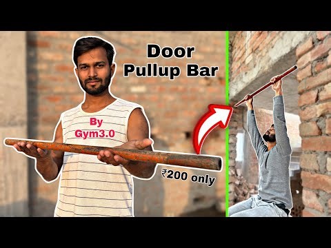Stop Buying Flimsy Pullup Bars! DIY Tractor Rod Version is UNBREAKABLE 🚜💪