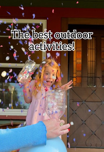 Outdoor Family Activities 😆 Creative, fun and family friendly activities for long summer days! #familytime #kidsactivities #kids #playtime