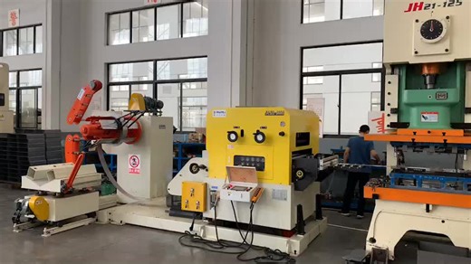 stamping production line #autoparts#auto#coilfeedline