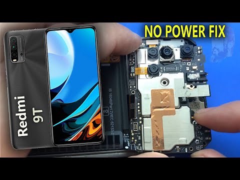 REDMI 9T NO POWER NO CHARGING fix SULOTION