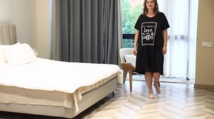 FEREMO 3 Pack Nightgowns for Women Plus Size V Neck Printed Sleepwear Loose Comfy Night Gown