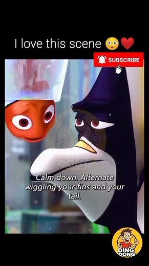 Finding Nemo best scene #foryou #cartoon #kids #animals #nemo #viral #kidsvideo