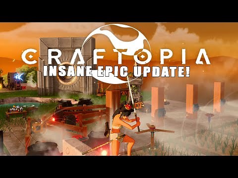 Craftopia MASSIVE UPDATE - Katanas are epic! - Lets Play : Automating Biofuel and power. EP1