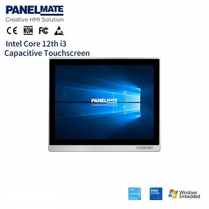 [Hot Item] Panelmate 15 Inch Embedded Industrial Panel PC IP65 Waterproof and Dustproof Capacitive Touchscreen Intel Core 12th I3 Industrial PC All-in-One PC Tablet PC