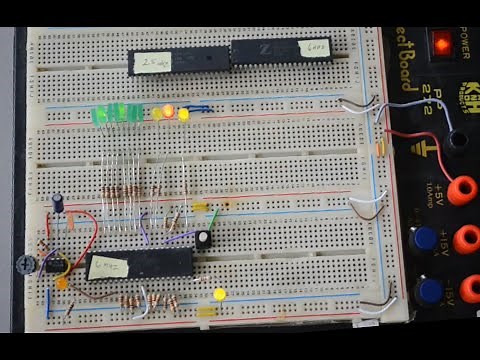 How to test Z80 CPU chips salvaged from e-waste, and the start of a Breadboard Computer