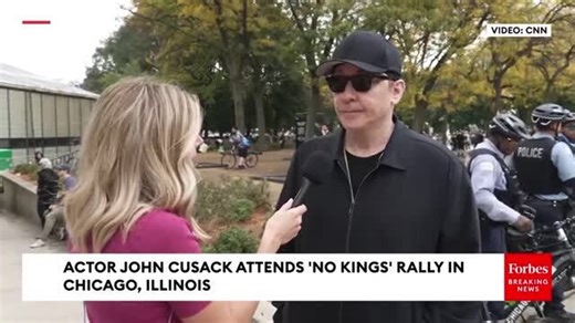 John Cusack: If Trump Thinks Chicago Will Be a ‘Fascist Hub,’ ‘No Chance’