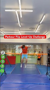 Every Level Gets Higher… Parkour Flip Challenge 🧨