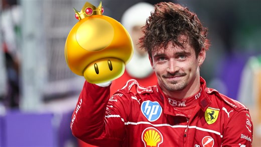 Charles Leclerc compares driving the new Formula 1 cars to grabbing mushrooms in Mario Kart