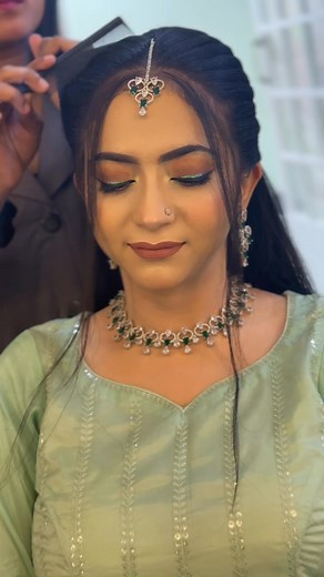 Soft glam party makeup look🧡🧡 | JoJo's Makeover Studio&Salon