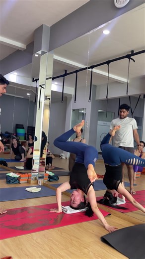 Intermediate Yoga Poses: Inversion Class with @Yoga with M