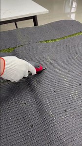 Free Turf Samples in the Making ✂️👀 #jsgrass #ArtificialGrass #B2B #ElectricScissors #Satisfying