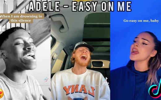 TikTok超强翻唱Adele《Easy On Me》合集Round 2！